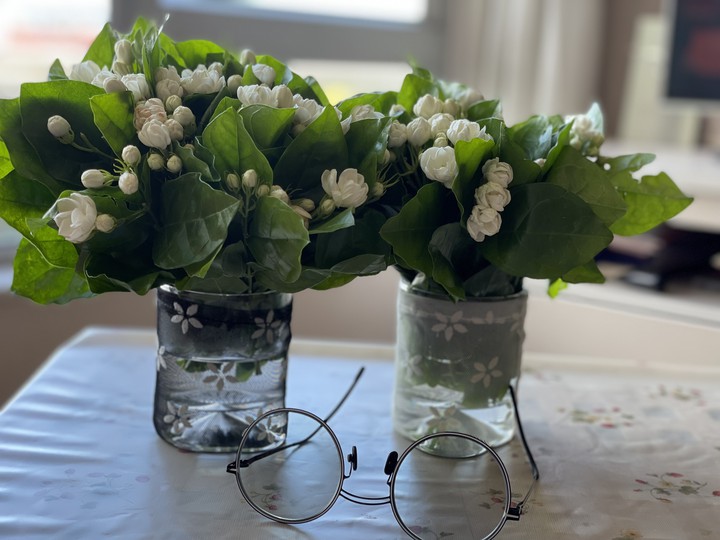 jasmine + glasses