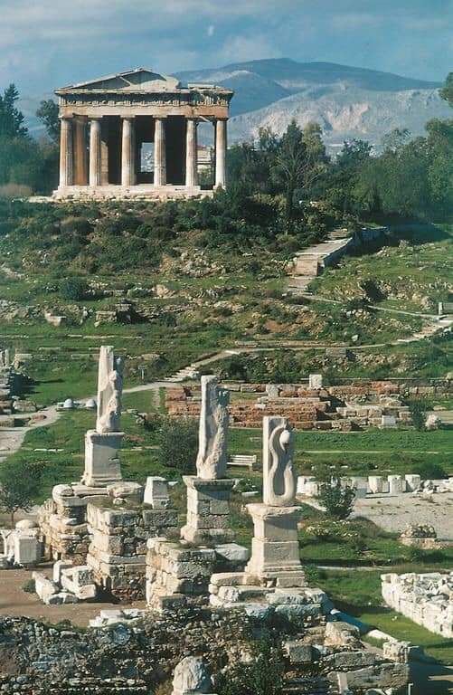 Templo ubicado en Grecia