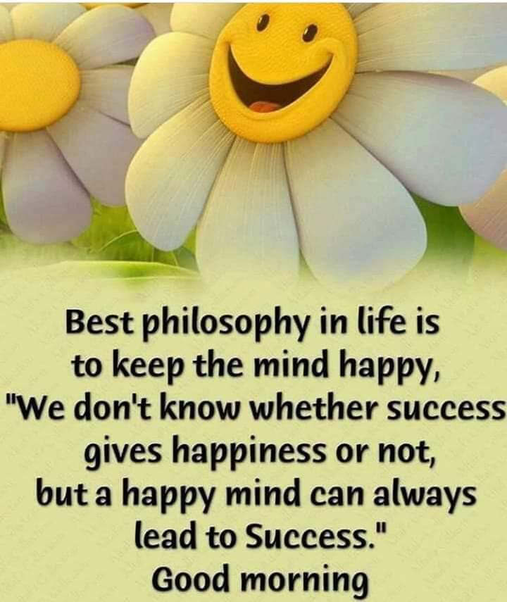 good morning