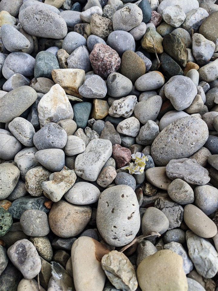pebbles, pebbles and more pebbles