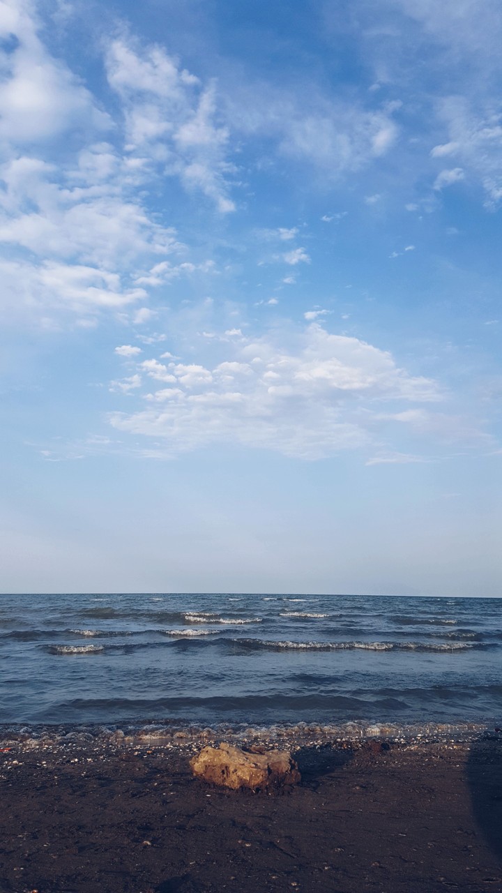 the Caspian sea...