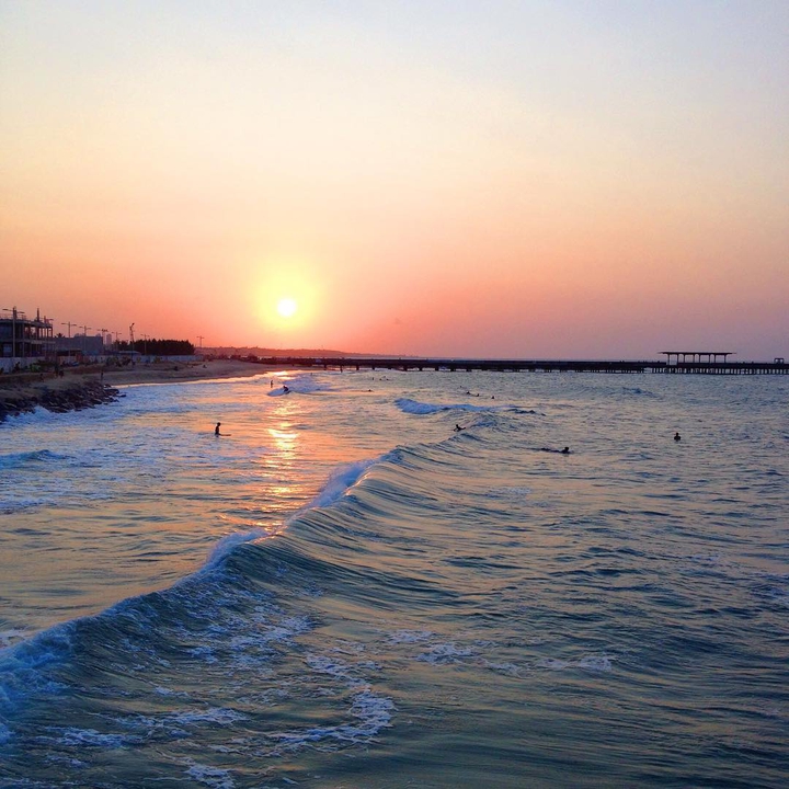Sunset in Fortaleza, Brazil