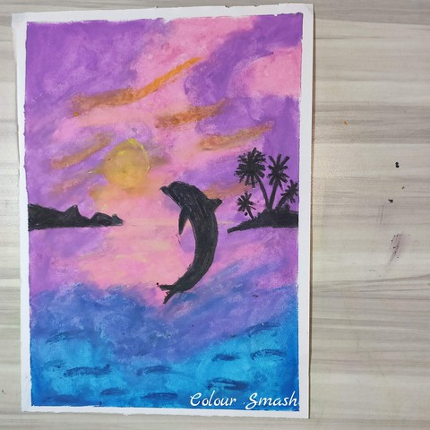 Jumping dolphin