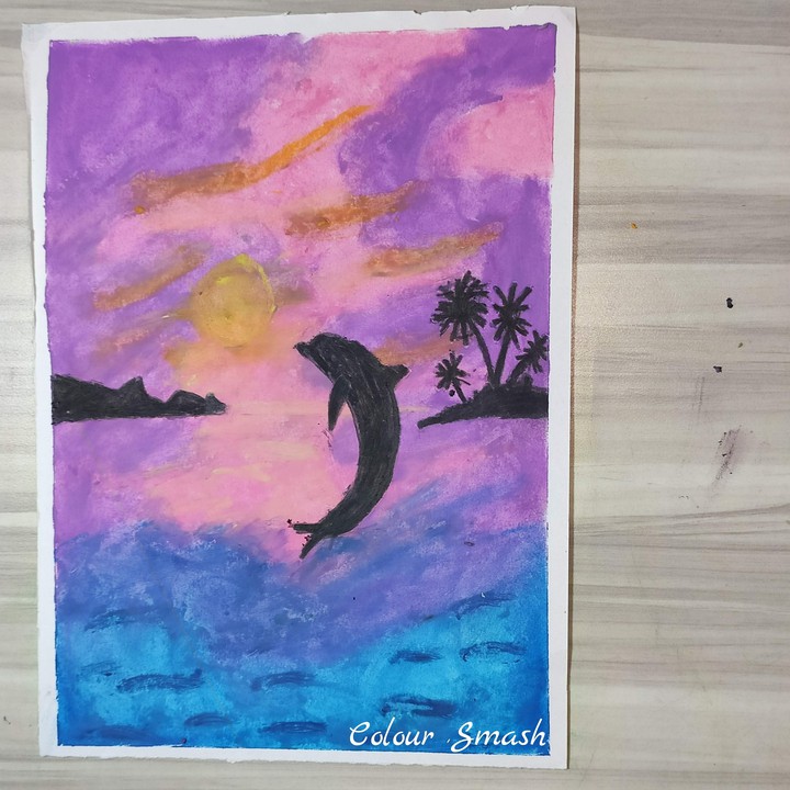 Jumping dolphin