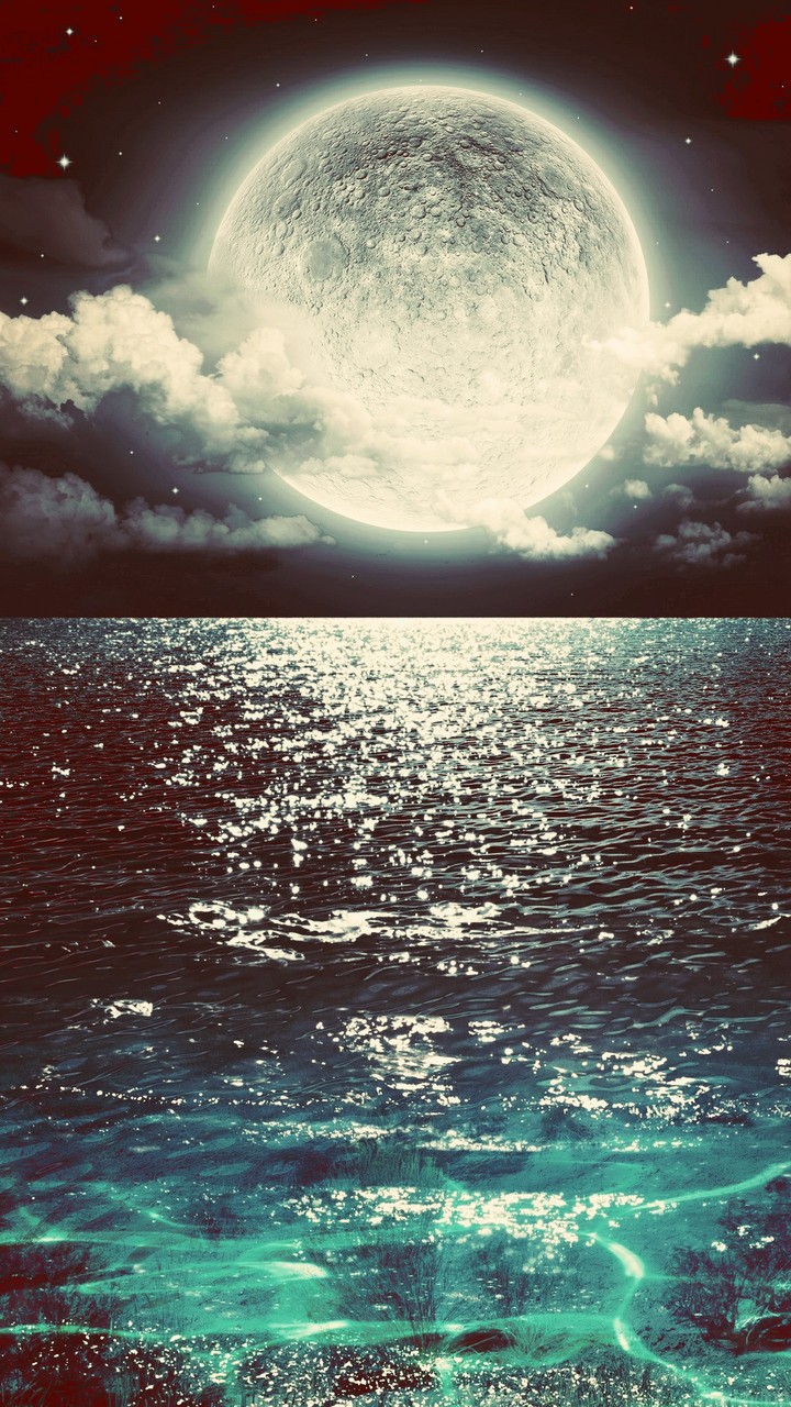 The moon