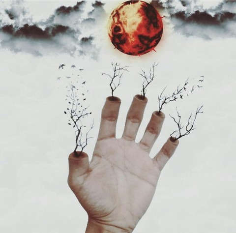 тапети hand, thumb