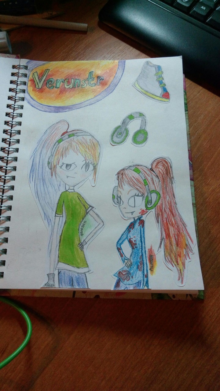 Станица моего sketchbook 1