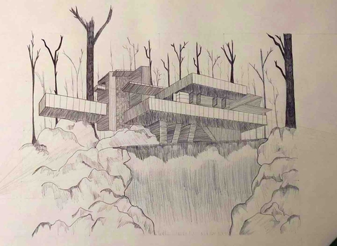 Casa de la cascada de Frank Lloyd Wright