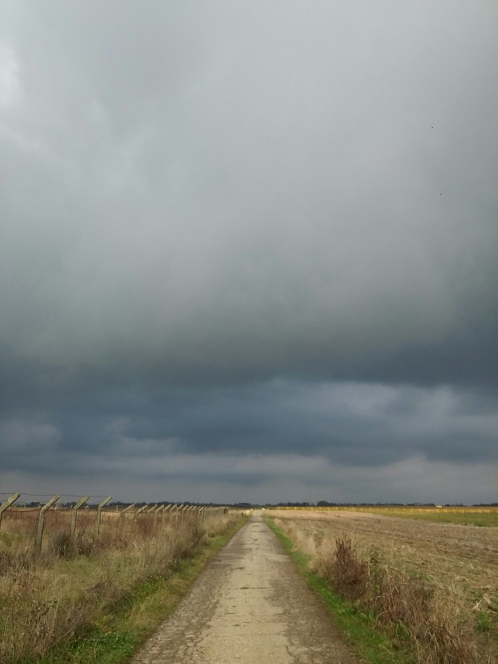Dark cloud in Slavonia
