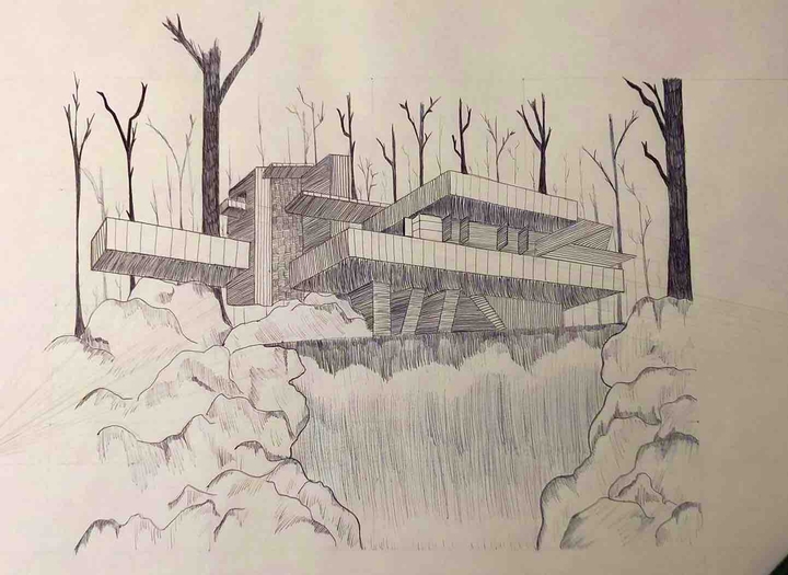Casa de la cascada de Frank Lloyd Wright