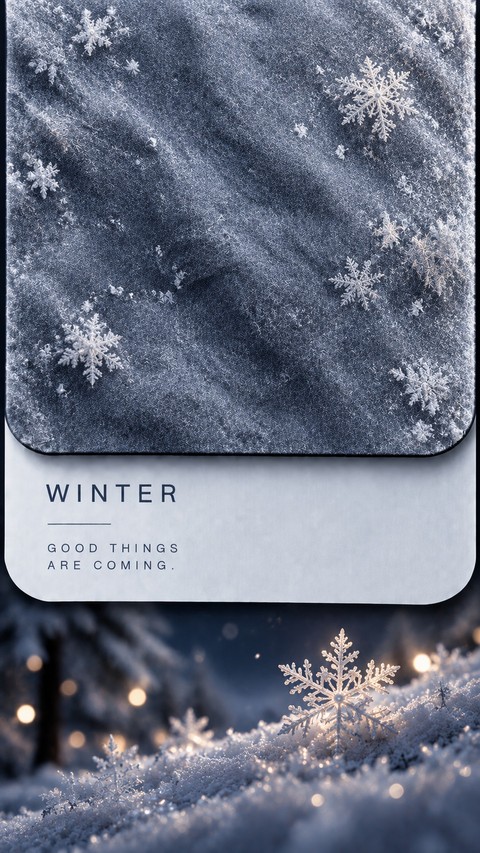 обои silver, winter