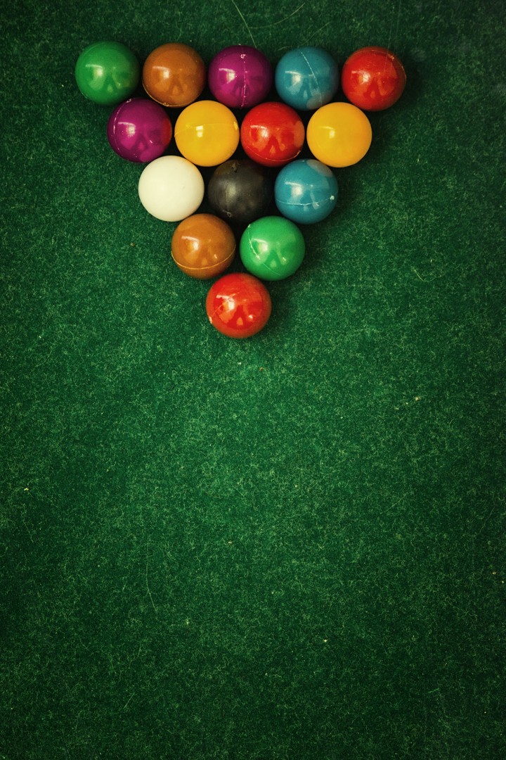 Billiards Balls Cloth