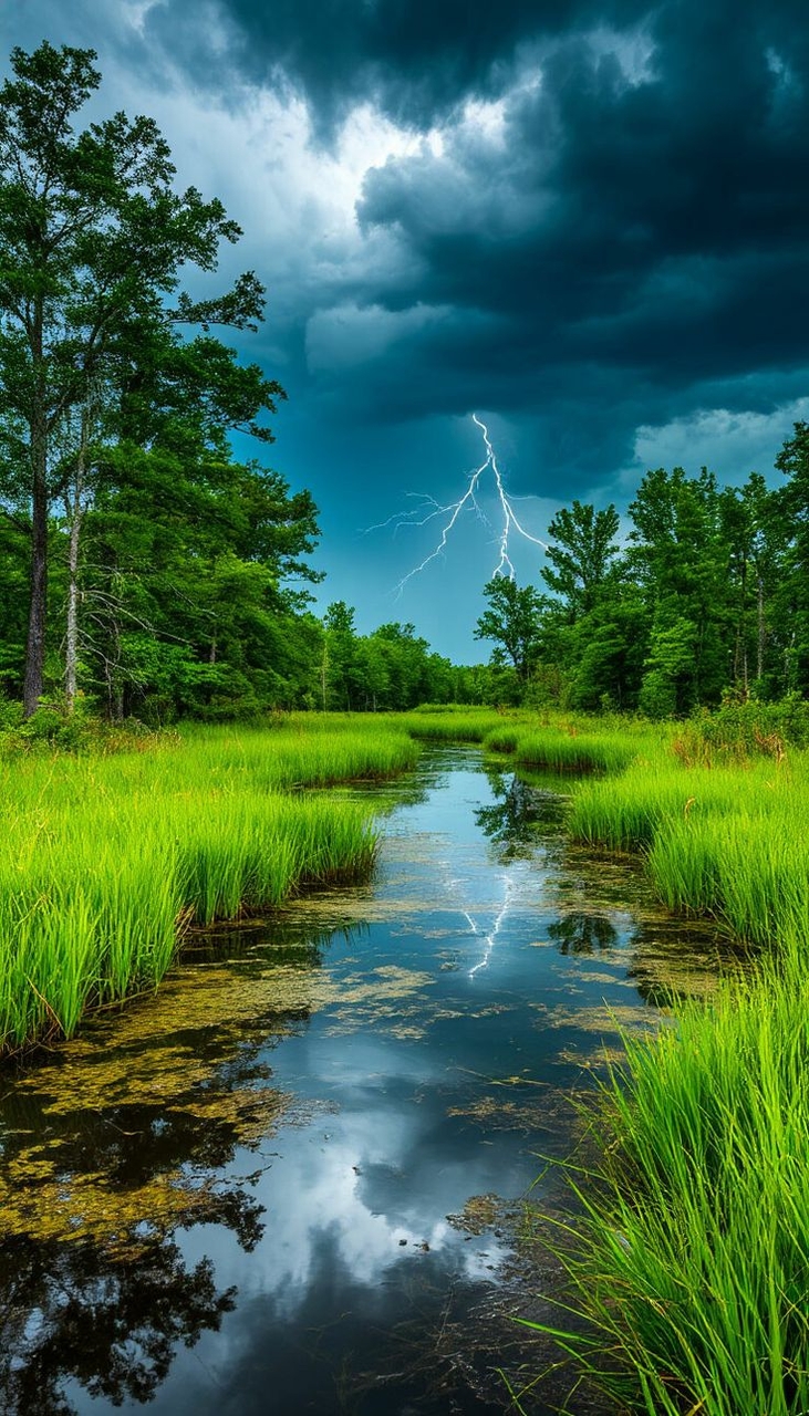 wallpaper vegetation, wetland
