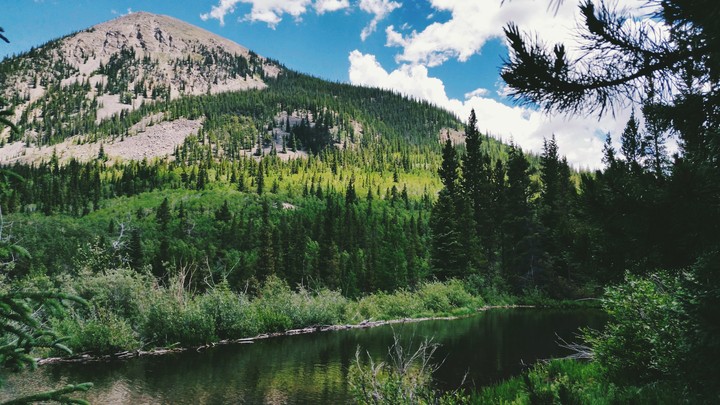 Peaceful Mountain Pond