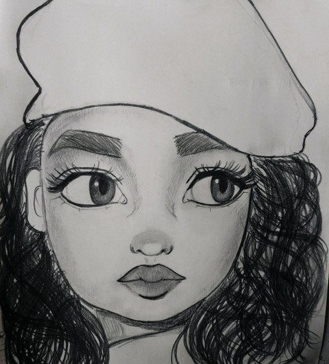 black, doll壁纸