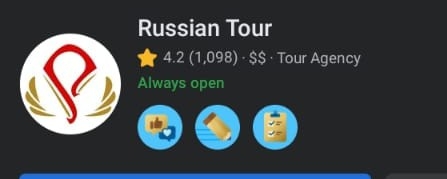 Russian tour