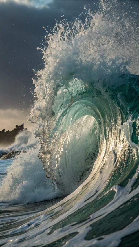 шпалери Water, tsunami