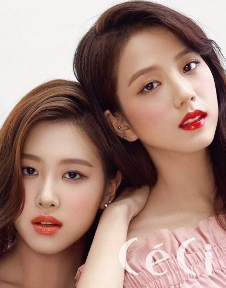 rosé blackpink and kim jisoo