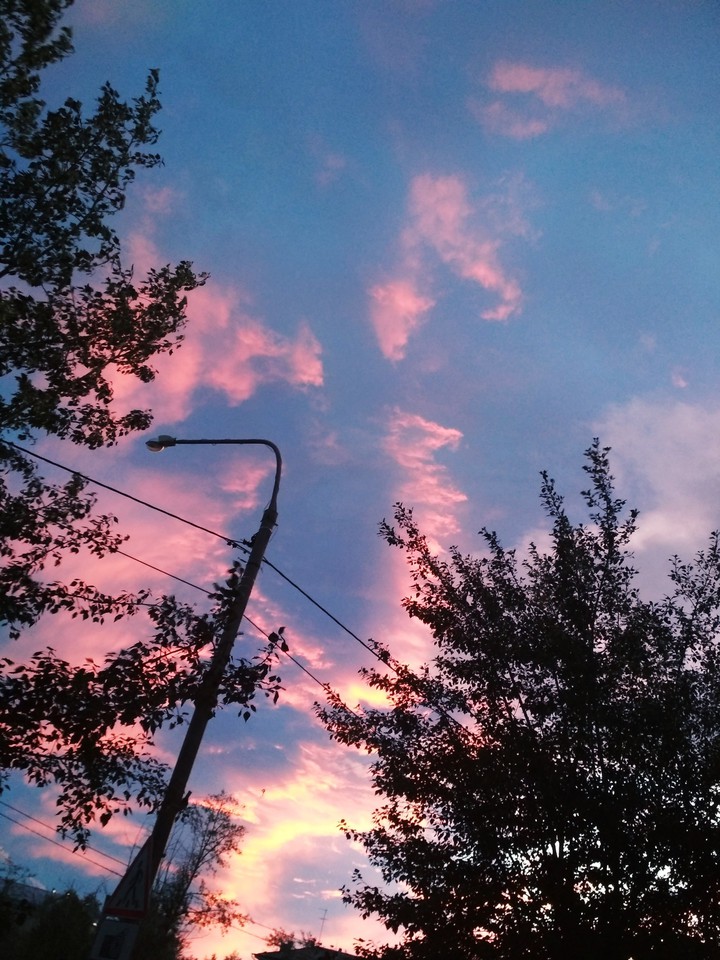 небо
