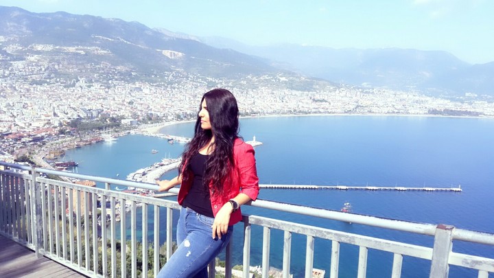 Top of the sea.
