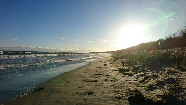 Strand, Sonnenuntergang