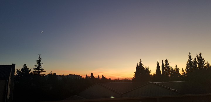 couché soleil