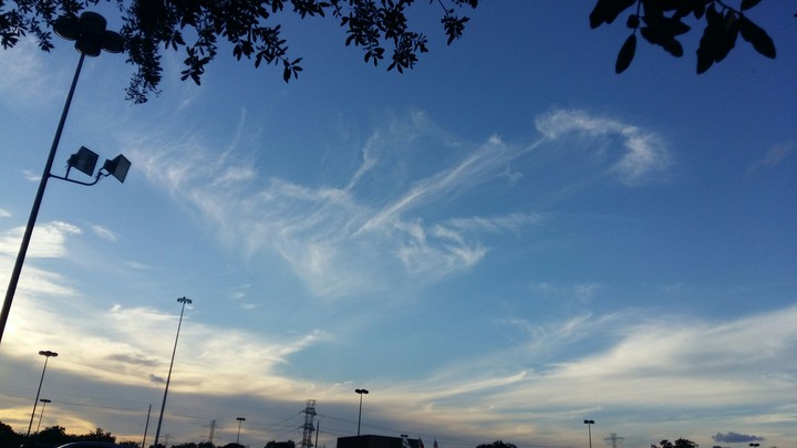 blue sky
