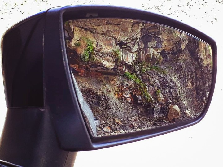 pic taken my car mirror