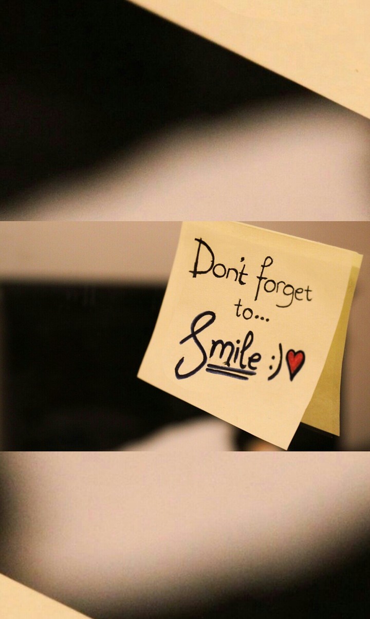 Don't forget to Smile :-D