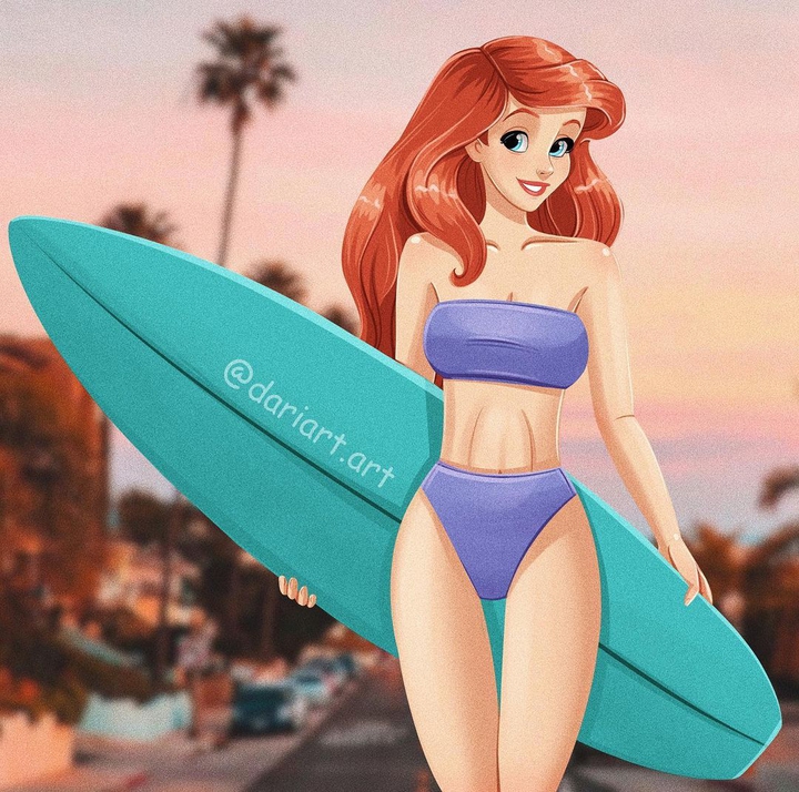 ARIEL IN SWIMSUITS