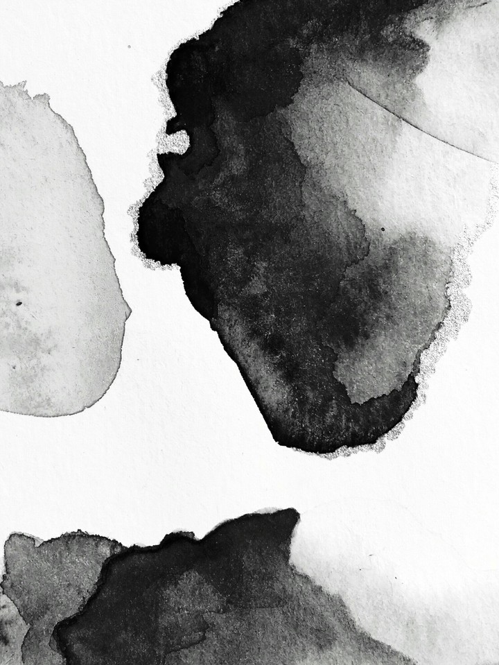 Black watercolor