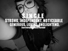 Be Single❤