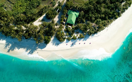 Aerial View of Beach