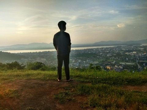 3 jhanda temple view