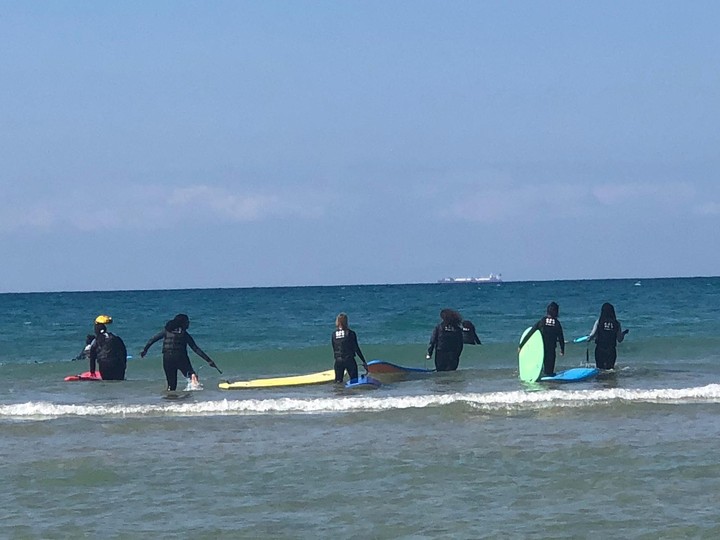 surfing