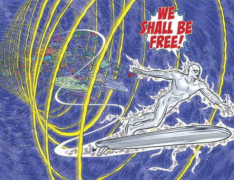 Silver Surfer Artwork