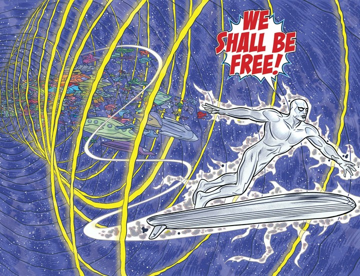 Silver Surfer Artwork