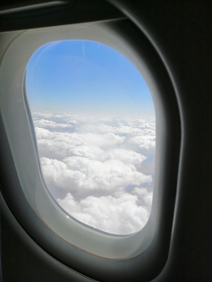 White clouds