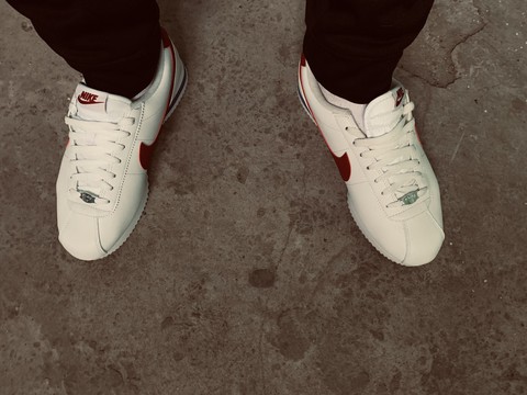 nike on feet