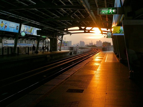sun set