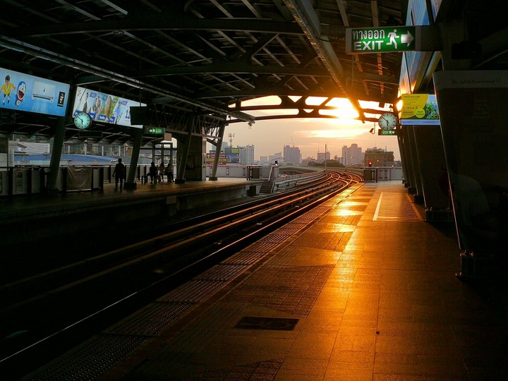 sun set