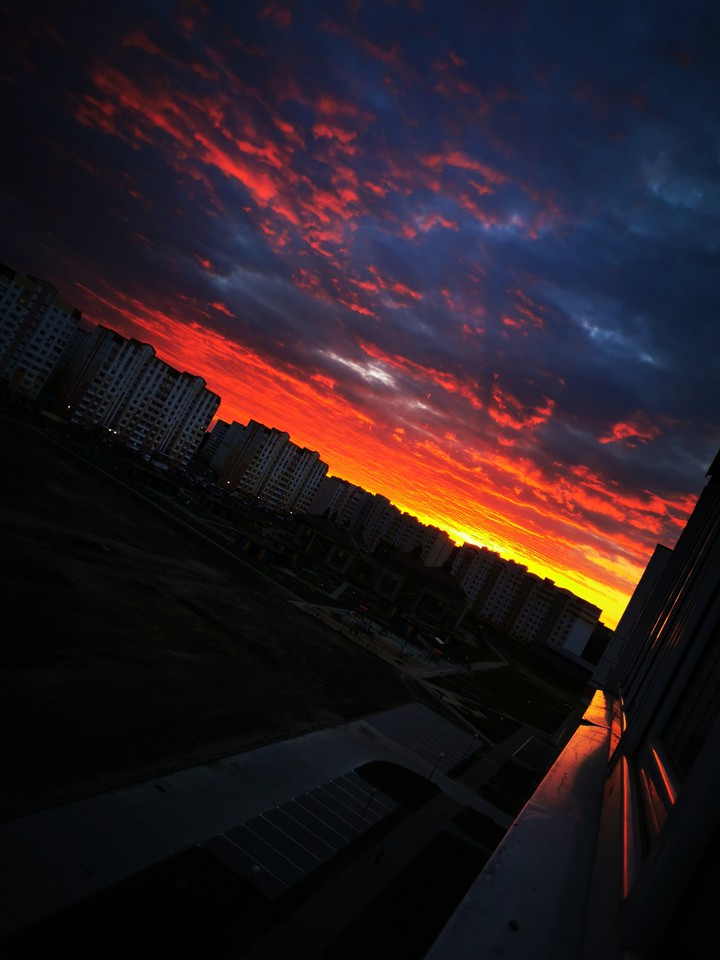 закат