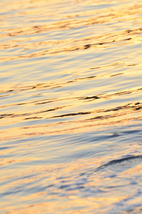 sunset reflection