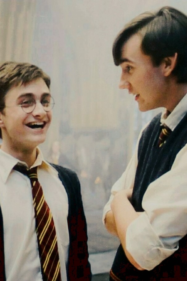 Daniel Radcliffe et Mattew Lewis