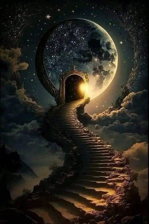 Art, moon壁紙