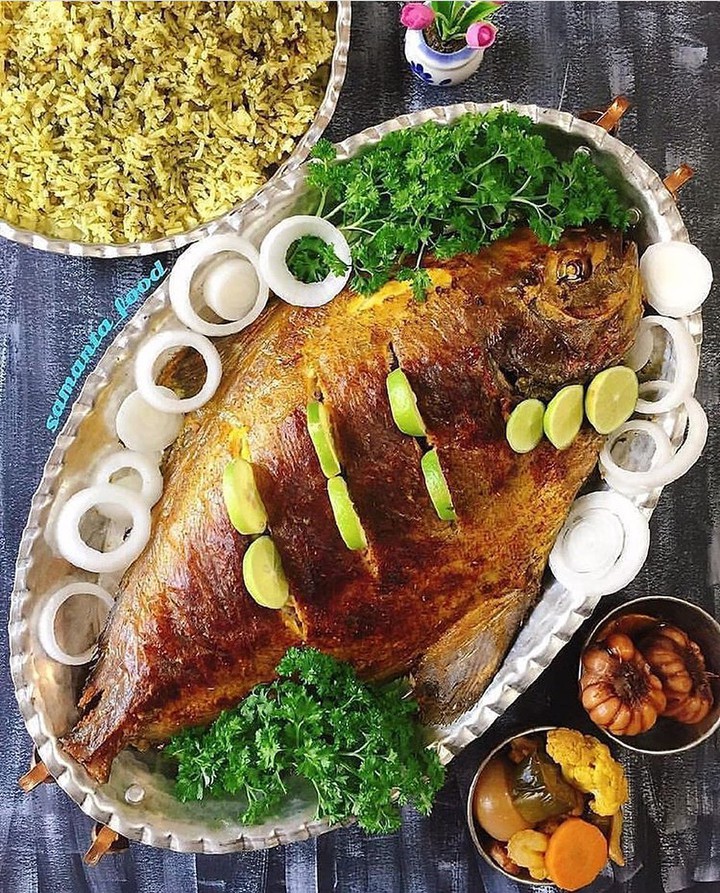 ⚪  Iranian dish ♥️ Very delicious ☺