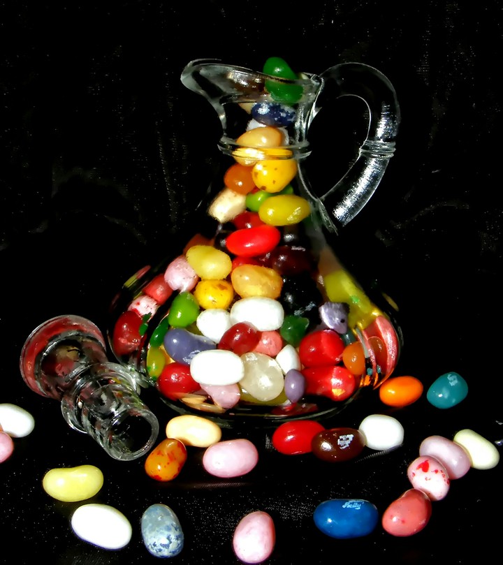 abstract in jellybeans