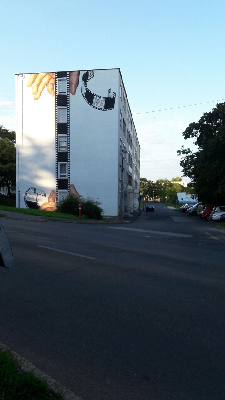Unusual block of flat