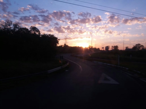 fonds d'écran cloud, highway
