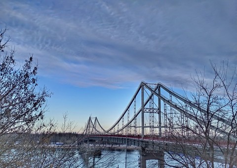 обои cloud, Bridge